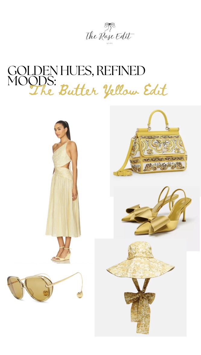 Golden Hues, Refined Moods: The Butter Yellow&nbsp;Edit